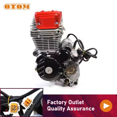 OTOM Motorcycle Air Cooled Engines 4T Engine Assembly For ZONGSHEN CB250R ZS172MM-6 250cc 4 Stroke E