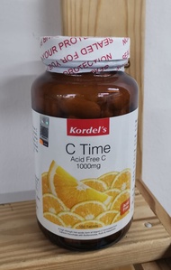 [VITAMIC C] [ASCORBIC ACID] KORDELS C TIME ACID FREE C 1000MG 150s/BOT [EXP-11/2024]