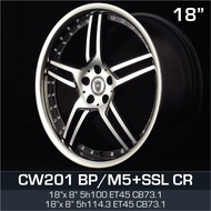 18 inch 8JJ 5X100 / 5X114.3 ET45 ORI CAR SPORT RIMS WHEELS CW201