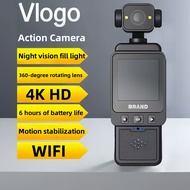 2025 New BODY CAM 1080P HD Rotatable Lens Convenient Recorder WIFI Sports DV Stabilization Camera