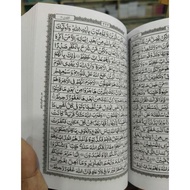 Gd-324 AlQURAN AND TAJWID SIZE A6 CAHAYA AGENT,. GOLD COVER ALQURAN. ALQURAN AISYAH TRANSLATION no