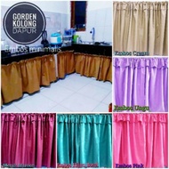 [Jagat Barokah] Curtains under the stove curtains kitchen curtains 70x90 samarinda
