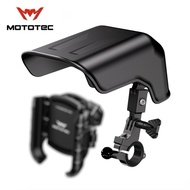 MOTOTEC MT-SH02 Sunshade Additional Part [Only] For Motorcycle Mobile Phone Holder (New Model) Motor