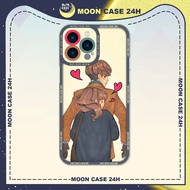 Moon CASE 24H Back hug-Warm Slim iphone CASE ip 8/x/xs/xs max/11/12/13/14pro/plus/promax