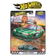 HIJAU Hot Wheels Premium Boulevard 94 Nissan Primera Green Castrol Racing