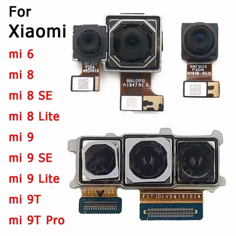 Rear Camera For Xiaomi Mi 8 Lite 9 SE 9T Pro 6 Mi6 Mi8 Mi9 Back Camera Module Backside View Repair F