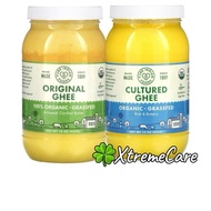 Pure Indian Foods, 100% Organic Grass-Fed Original Ghee/ Cultured Ghee , 15 oz (425 g)