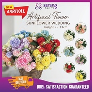 Artificial Sunflower Wedding Decoration Bunga Matahari Hiasan Dulang Tapak Hantaran Kahwin Nikah