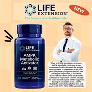 HOT BESTSELLER Life Extension AMPK Metabolic Activator 30 Vegetarian Tablets, Non-GMO Gluten Free On