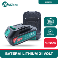 MAILTANK SH19003 BATERAI 21V Untuk mesin cordless Mailtank SH190/SH19/SH221/MK12/SH425