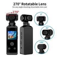 Pocket Action Camera 4K WiFi Sports Camera 64GB Waterproof Vlogging Camera Motorcycle Camera Pocket 