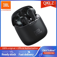 JBL T220TWS Earbuds Original True Wireless Bluetooth Earphones Stereo Bass Sound Headphones Headset with Mic Charging Case