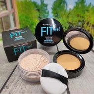 Bedak Maybelline Fit Me 2in1 Tabur