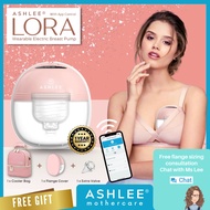 ASHLEE LORA & LORAPRO (LED Display+Smart App) Wearable Breastpump (1 Yr Warranty) FREE Cooler Bag