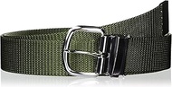 Belt, Nylon Belt, One Pin Buckle, 1.6 inches (40 mm), Width up to 43.3 inches (110 cm), green, Large