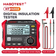 HABOTEST HT5203 Digital Insulation Earth Ground Resistance Meter Megger Tester High Definition Lcd L
