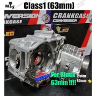 👍(STD TIANG) LEO CRANKCASE CASING 63mm Custom Bore 58mm/59mm/60mm Block LEO Enjin Combo EX5 Class1/EX5 Dream/Wave100 Ten