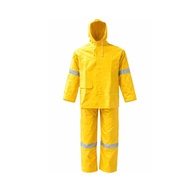 Krisbow Rainsuit Jas Hujan Pvc dengan Hood - Kuning