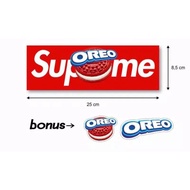 Supreme Oreo Printing Stickers uk 10cm x L25cm sheets