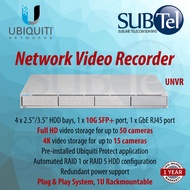Ubiquiti Network Video Recorder UNVR Storage for 15x 4K camera or 50x Full HD 1080p cameras 1U Rackm