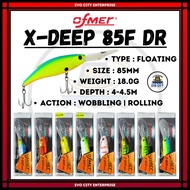 Ofmer X-Deep 85F DR ( Floating | 85mm | 18g | Depth : 4-4.5m )