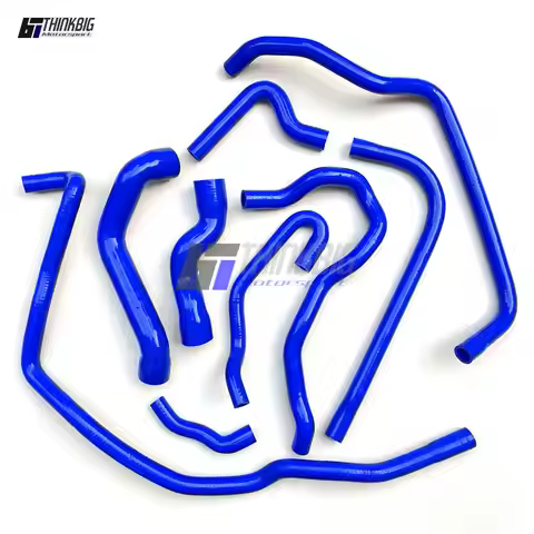 Silicone Radiator Hose Kit For 1995-2003 BMW E38/E39 728i/728iL 520i/523i/525i/528i/530i M52/M54 (9p