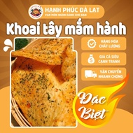 (Ăn chay được) Khoai tây sấy mắm hành vị ngon lạ giòn xốp cay nhẹ - Hạnh phúc Đà Lạt