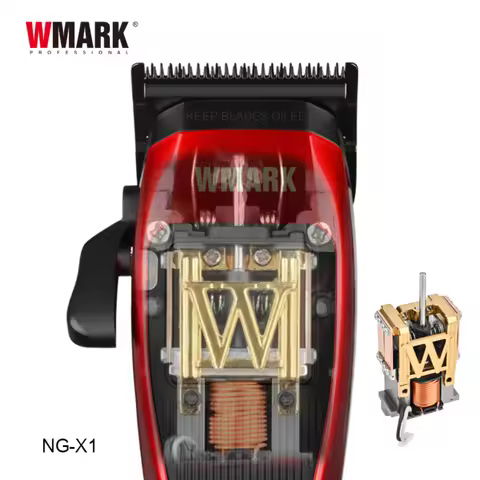 WMARK Hair Clipper Professional Haircut Machine Cordless Hair Clippers 10000 RPM Barber Clipper Elec