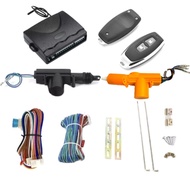 AUTO K ONE  ชุดเซ็นทรัลล็อครถยนต์พร้อมรีโมทไม่มีกุญแจ 2ตัว  สำหรับรถยนต์ 2 ประตู 12V ใช้ได้กับทุกรุ่