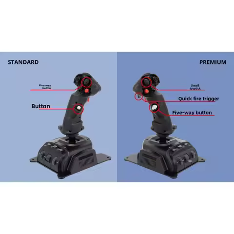 Gladiator NXT EVO SCG Series Model Flight Joystick/VKB Flight Simulator Game Joystick