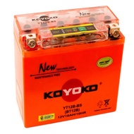 BATERI YT12B BATTERY MOTOSIKAL KOYOKO NANOGEL BATTERY Kawasaki ZX1000/ZX10R/Xnamx/V26