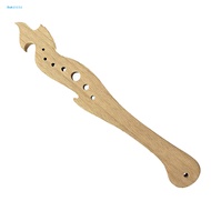{Bakilili}  Handmade Herb Stripper Fresh Herb Remover Herb Stripper Wooden 7-hole Leaf Stem Remover 