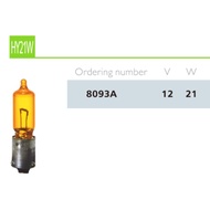 HY21W PY21W ORIGINAL HDIAO AMBER LAMP BULB FOR USE ON : UNIVERSAL VEHICLE