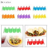 [Devoko] Taco Holder, Tortilla Holder, 4 Taco Holder, Burrito Holder, Plate, Pancake Rack, Tortilla 