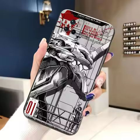 N-Neon G-Genesis E-Evangelion 01 02 Phone Case For OPPO RENO 15 15F 14 14F 13 13F 12 11 11F 10 8T 8 