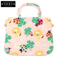 Feiler x Barneys New York [Like New] LLB-230139 Lion x Heidi Drawstring Bag [Used]