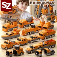 Transforming cars, fire trucks, and construction vehicles – children's toy cars, construction vehicl