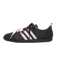 Adidas adidas Casual Shoes VS JOG 2.0 Men's Shoes Women's Shoes Black Pink Retro Ribbon German Train