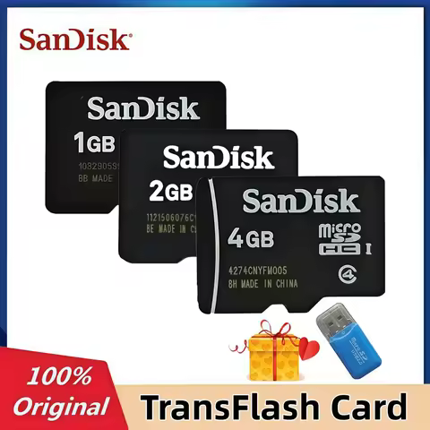 Promotion!!! 10pcs SanDisk TF Card 512MB 1GB 2GB 4GB 8GB Micro TF Card Mobile Phone For Mobile Phone