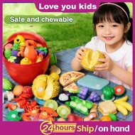 Peelable Fruit Toys Oversized Apple Barrel For Kids' Intelligence And Fun Fruit Toys Birthday Gift