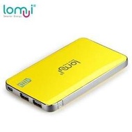 【Lomui】旅行家 極簡美型 輕薄 鋰聚合物電池 行動電源 8800mAh(芒果黃)