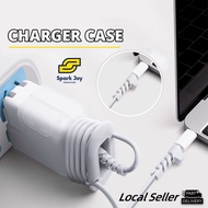 【SG】Mac Charger Protector Case Laptop Charger Cover for 45W/ 67W/96W/140W with Cable Organizer Mac A