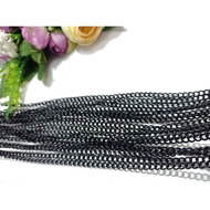 100 MTR chain 1. 0. 0.9 black chain flat chain/