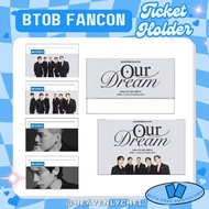 BTOB Fan Concert in Manila Ticket Holder Ticket Envelope with FREE PHOTOCARDS