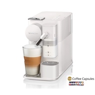 NESPRESSO Lattissima One F121 Full Auto Capsule Coffee Machine Esprersso Maker with Milk Foam 19Bar, Delonghi Co., White/Black