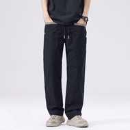 Seluar Trek Longgar Lurus Fesyen Lelaki