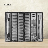 [AJAZ] 128-in-1 Precision Screwdriver Set, Practical Repair Tool Kit with Cylindrical Case for Compu
