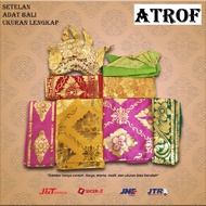 Setelan Couple Baju Adat BALI Anak Usia TK SD SMP - Satu Set Cewek + Satu Set Cowok Baju Adat BALI A