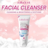 saludent Whitening Gentle Facial Cleanser 100ml, Brightening Face Wash for Sensitive Skin, Pore Care