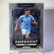 Football Card SAVINHO MANCHESTER CITY EMERGENT PANINI PRIZM 2025